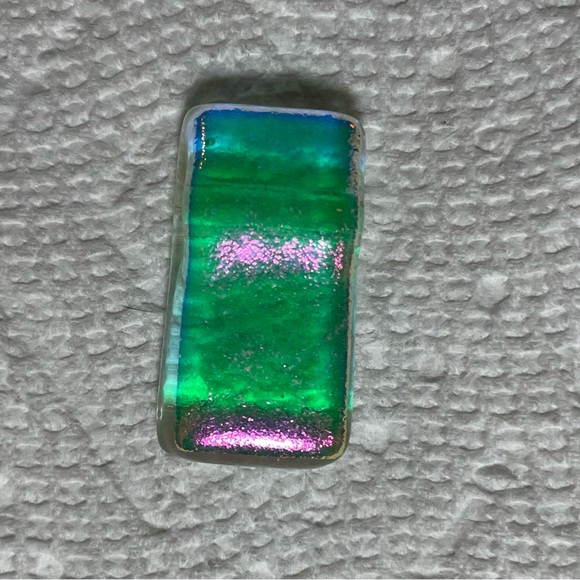 Paula Radke pendant. Great colors. Iridescent pink, green - Picture 5 of 6